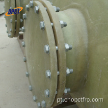 Flanges de fibra de vidro de alta resistência FRP / GRP